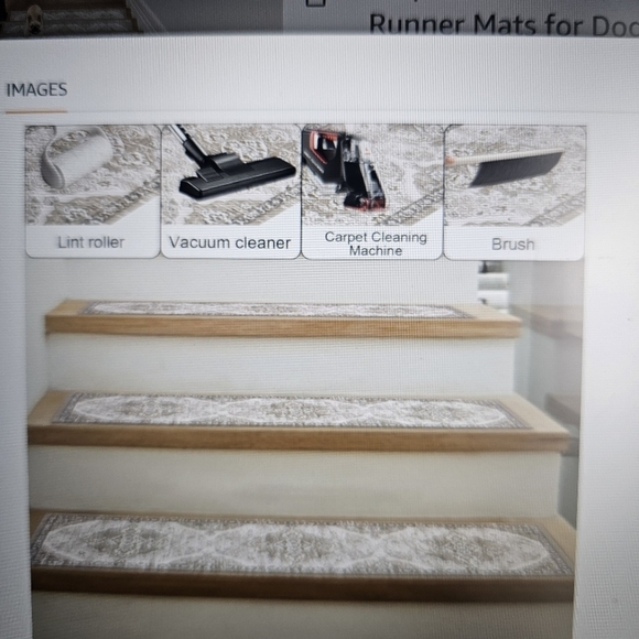 NEW 7 Piece Rubber Runners for Stairs Non Slip - Picture 10 of 12